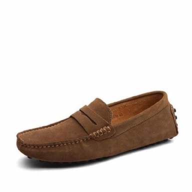 Loafers Mockasiner Slip On Platta Herrskor