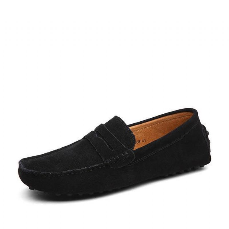 Loafers Mockasiner Slip On Platta Herrskor