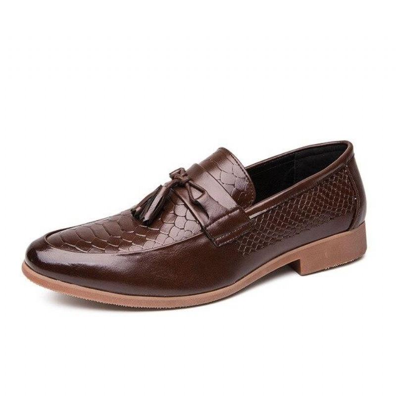 Lyxiga Handgjorda Loafers