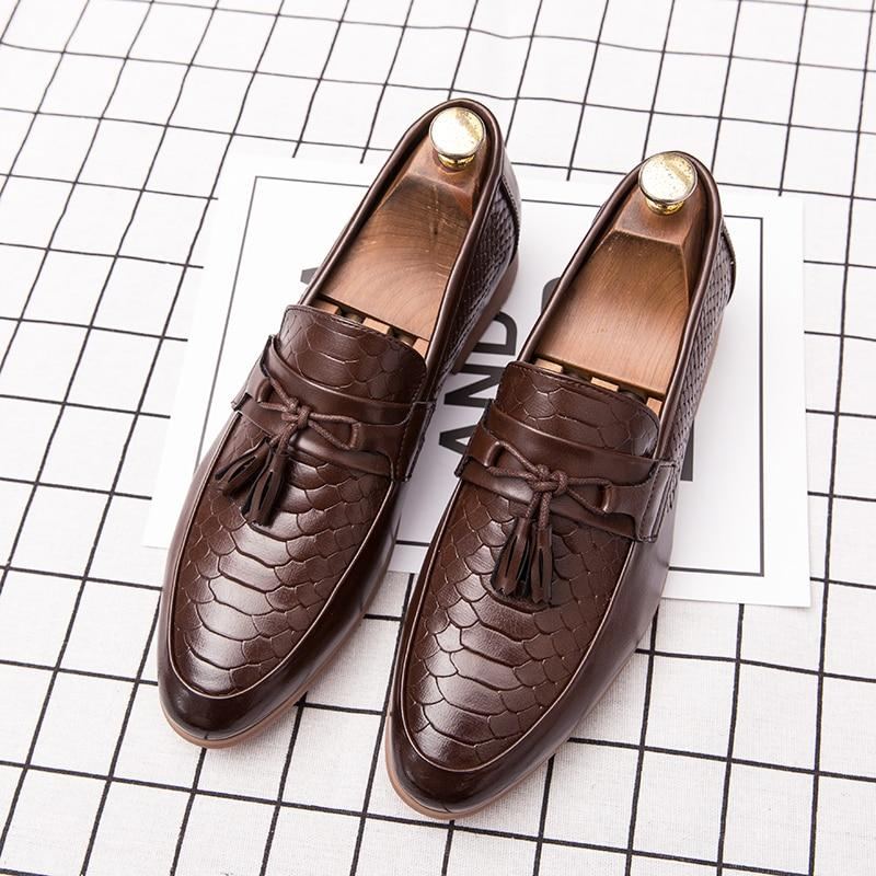 Lyxiga Handgjorda Loafers