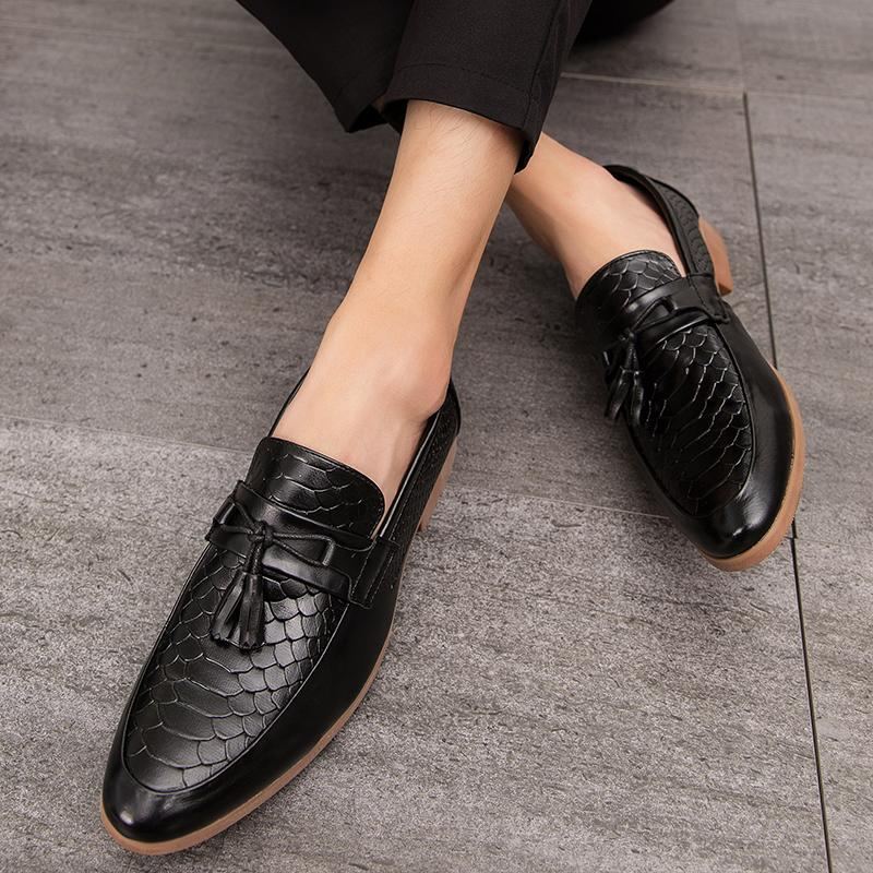 Lyxiga Handgjorda Loafers