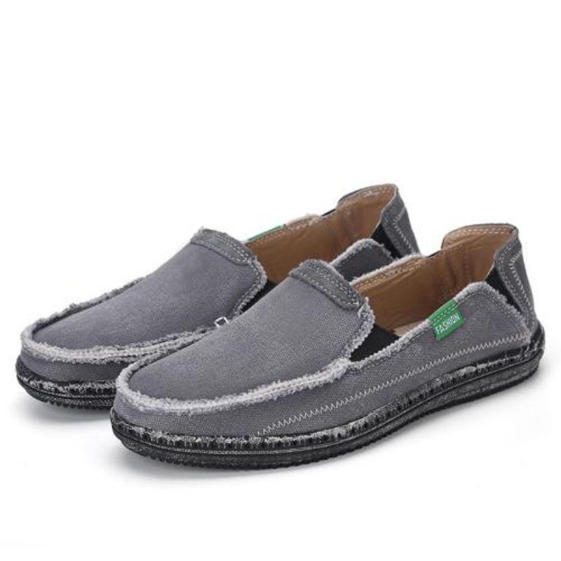 Män Sommar Slip On Flats Loafers