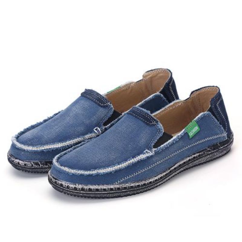 Män Sommar Slip On Flats Loafers