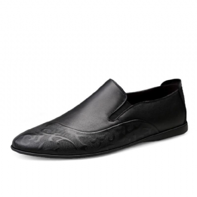 Slip-on Loafers I Äkta Läder