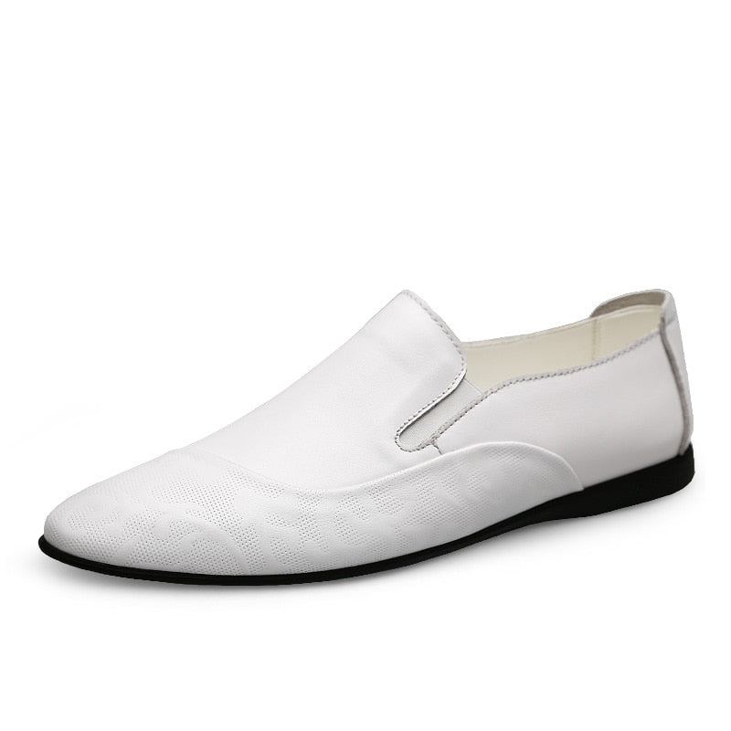 Slip-on Loafers I Äkta Läder