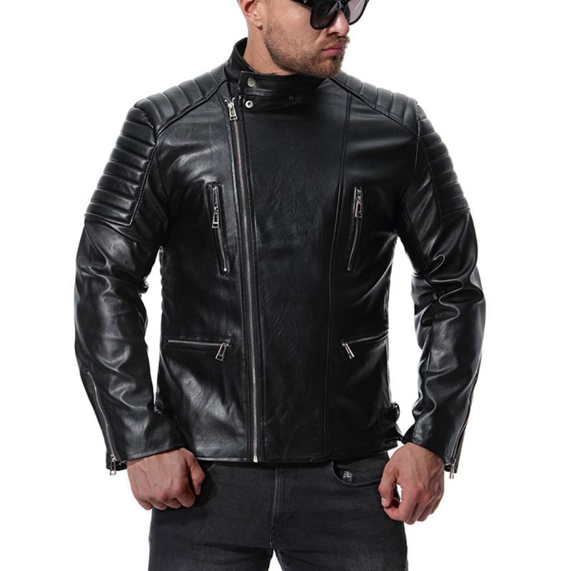 Spring Biker Style Skinnjacka