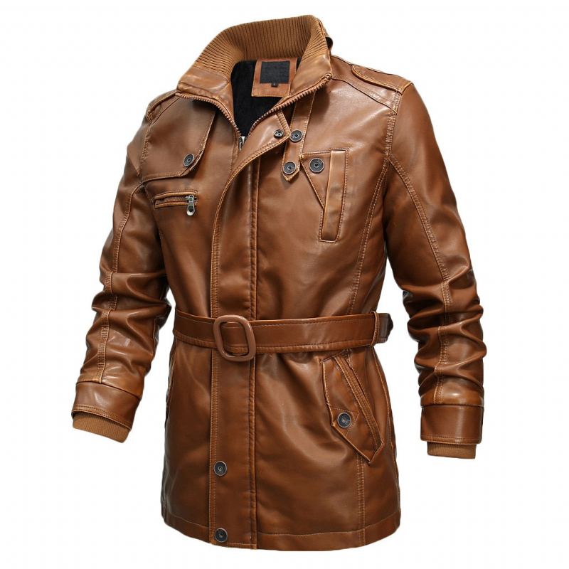 The Greedy Gentle Season Leather Coat