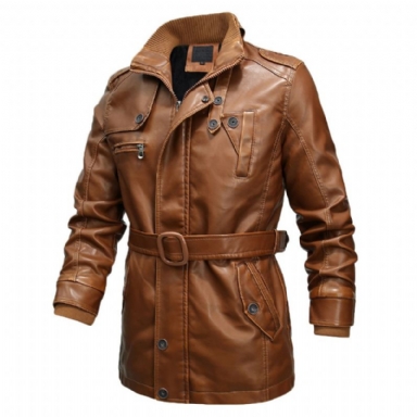 The Greedy Gentle Season Leather Coat