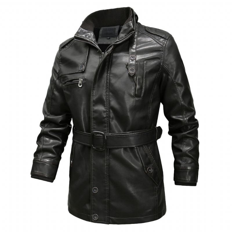 The Greedy Gentle Season Leather Coat