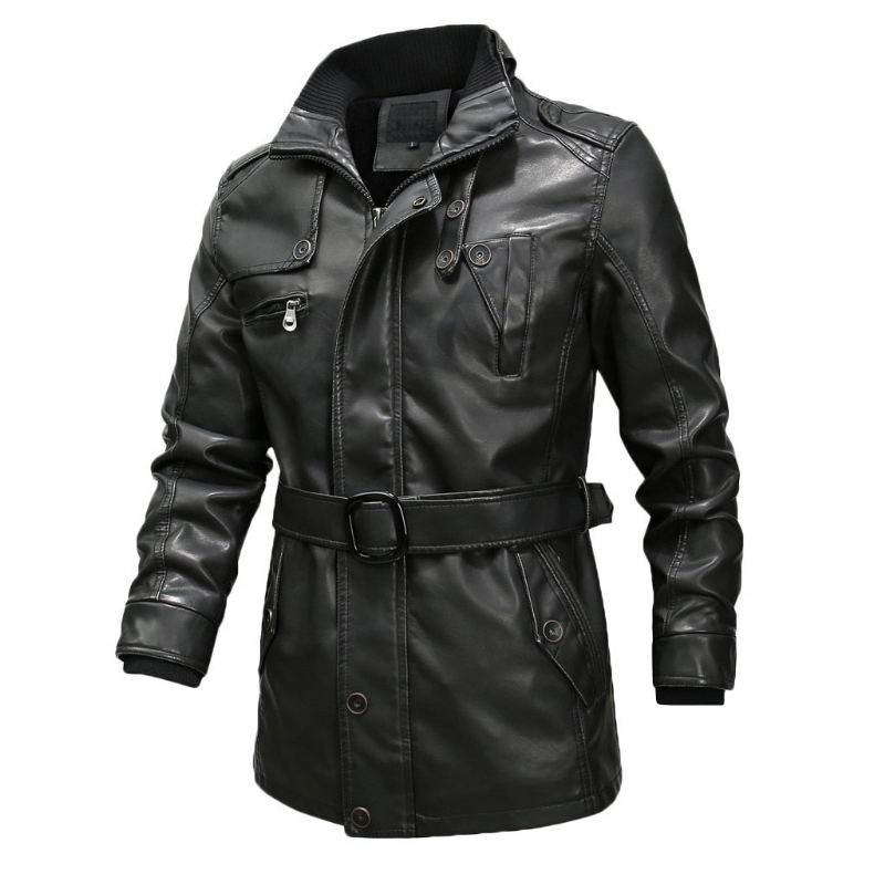 The Greedy Gentle Season Leather Coat