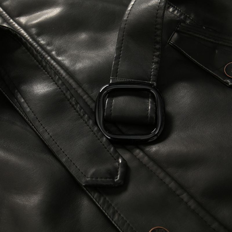 The Greedy Gentle Season Leather Coat