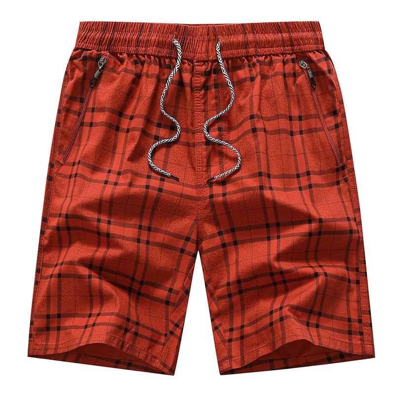 Bermuda-shorts Med Elastisk Midja