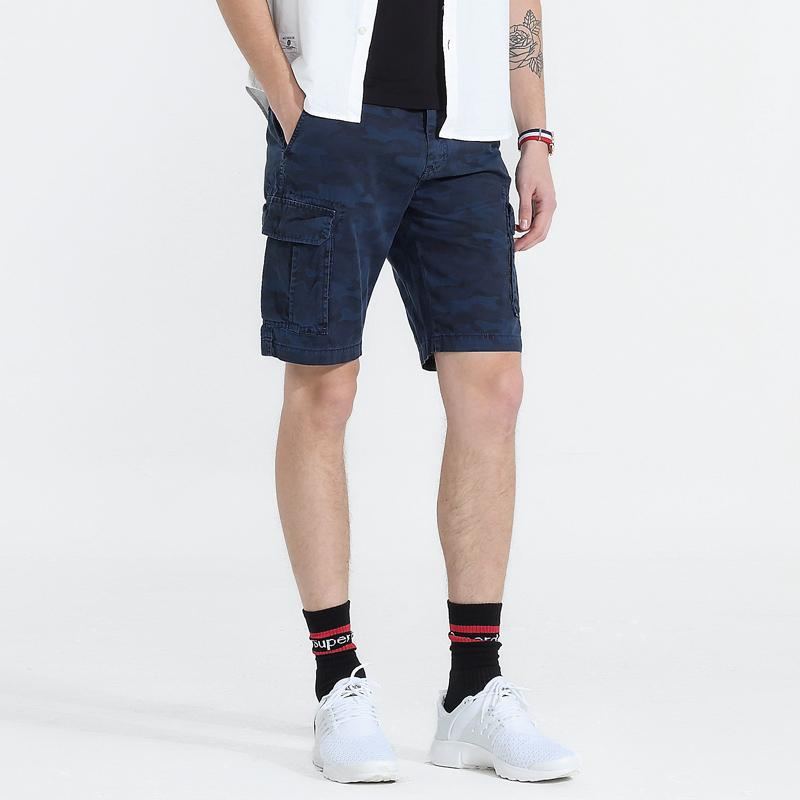 Bermuda Shorts Med Flera Fickor