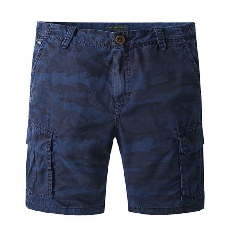 Bermuda Shorts Med Flera Fickor