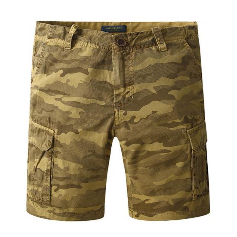 Bermuda Shorts Med Flera Fickor