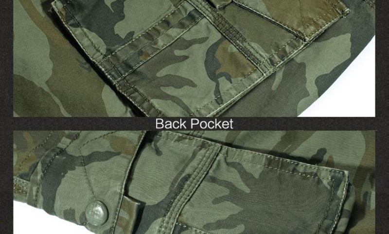 Camouflage Cargo Shorts