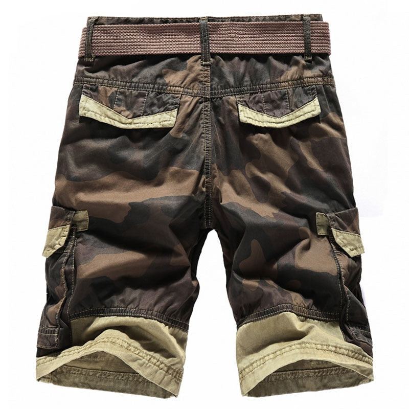 Camouflage Cargo Shorts