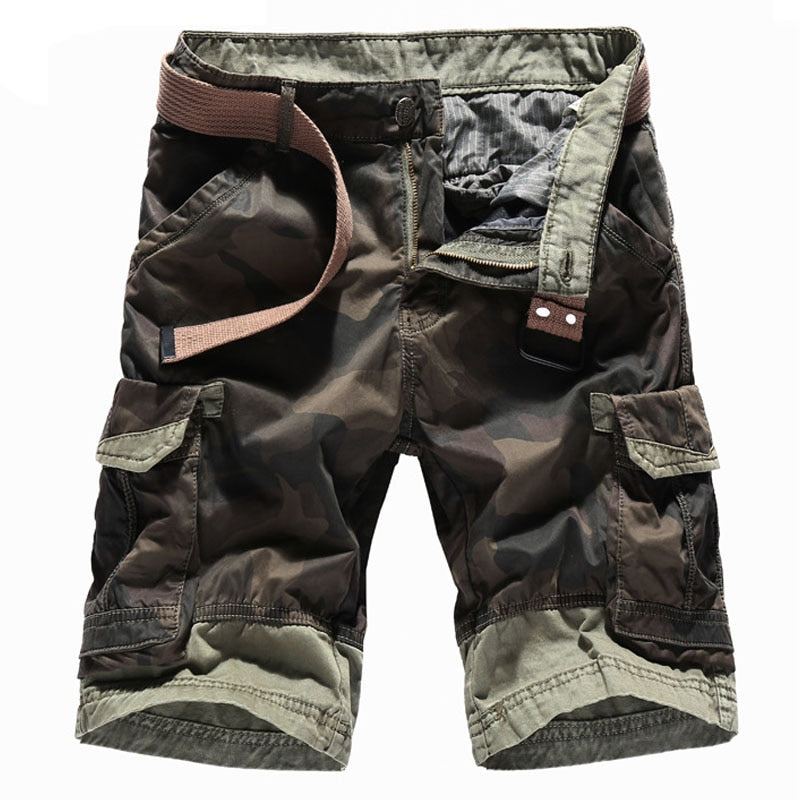 Camouflage Cargo Shorts