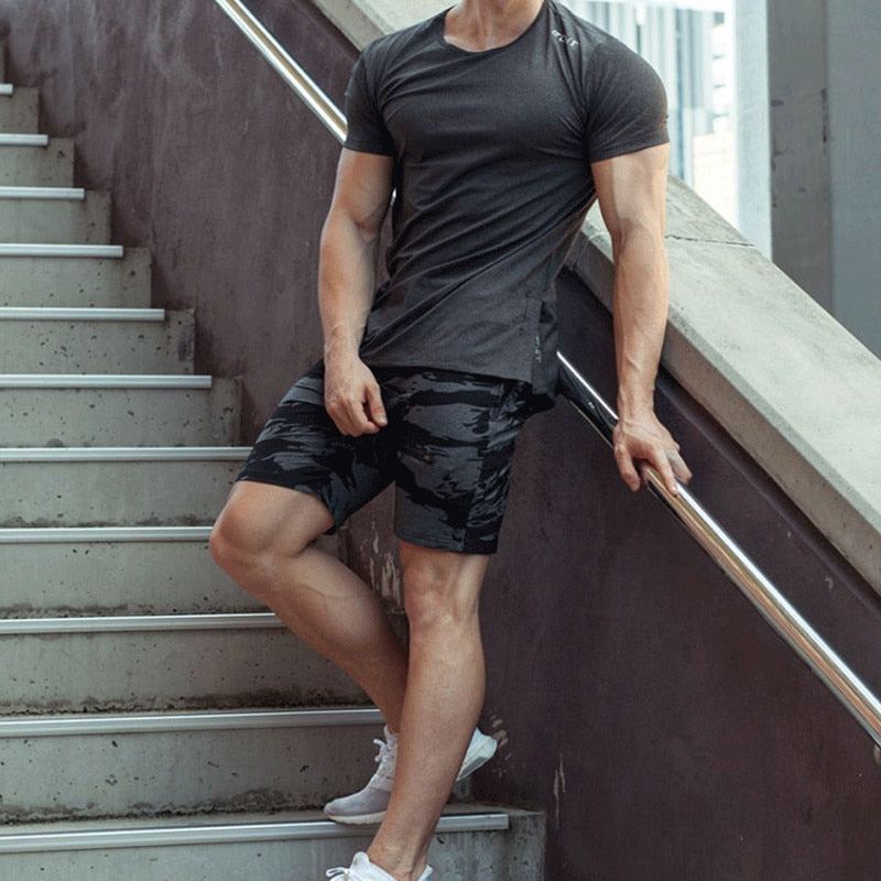 Camouflage Cotton Leisure Short