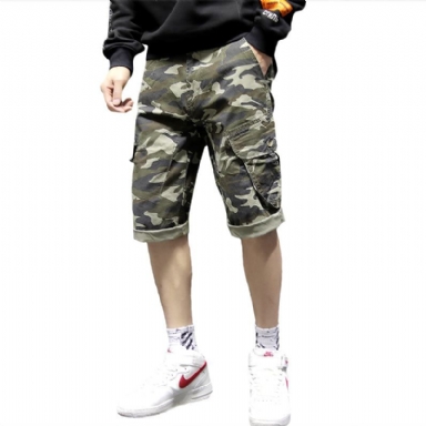 Cargo Camo Bermudas