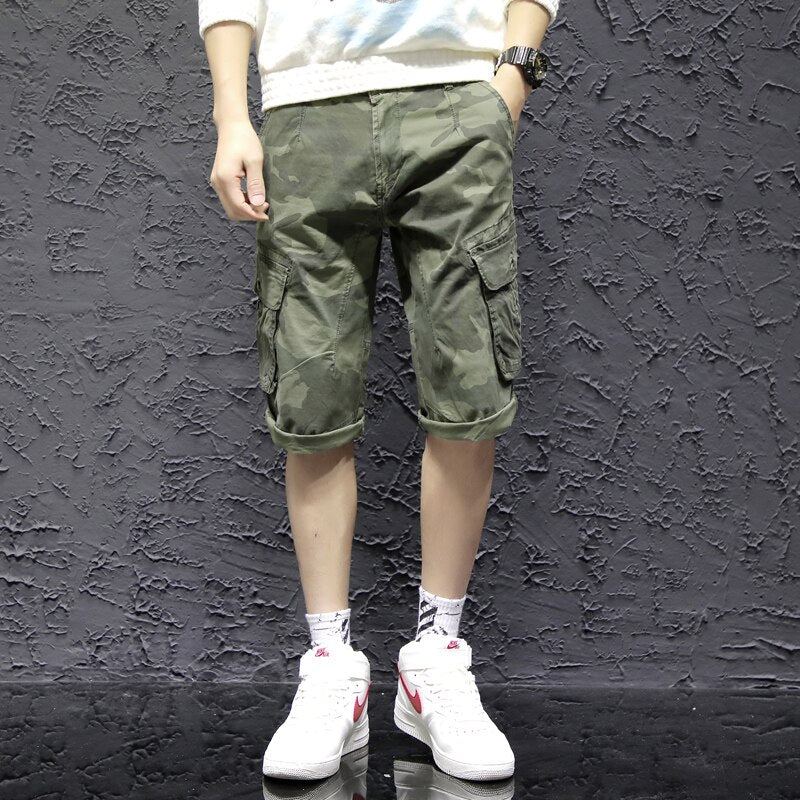 Cargo Camo Bermudas