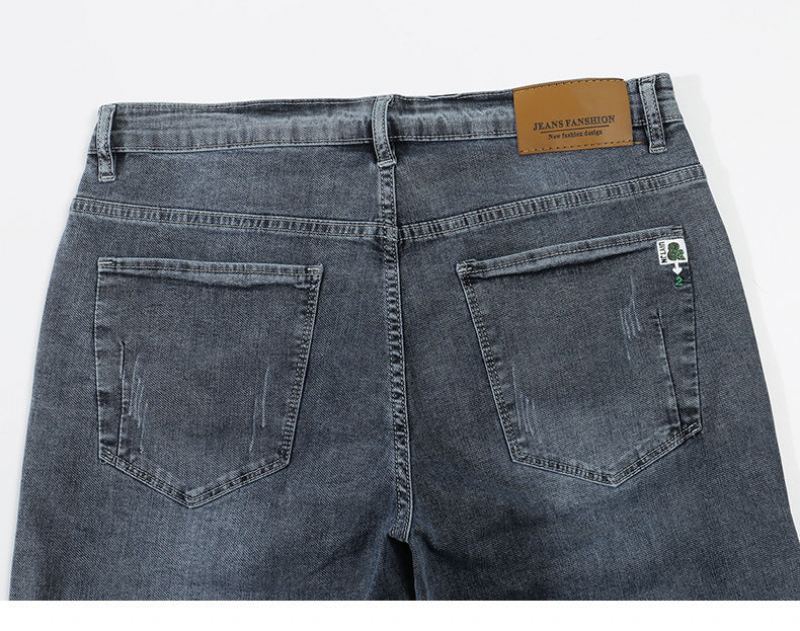 Casual Bekväma Sommar Jeansshorts