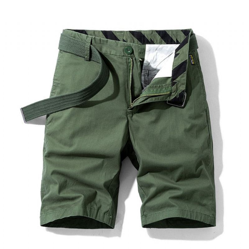 Casual Cargo Shorts För Män