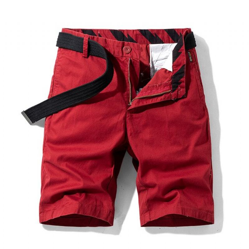 Casual Cargo Shorts För Män