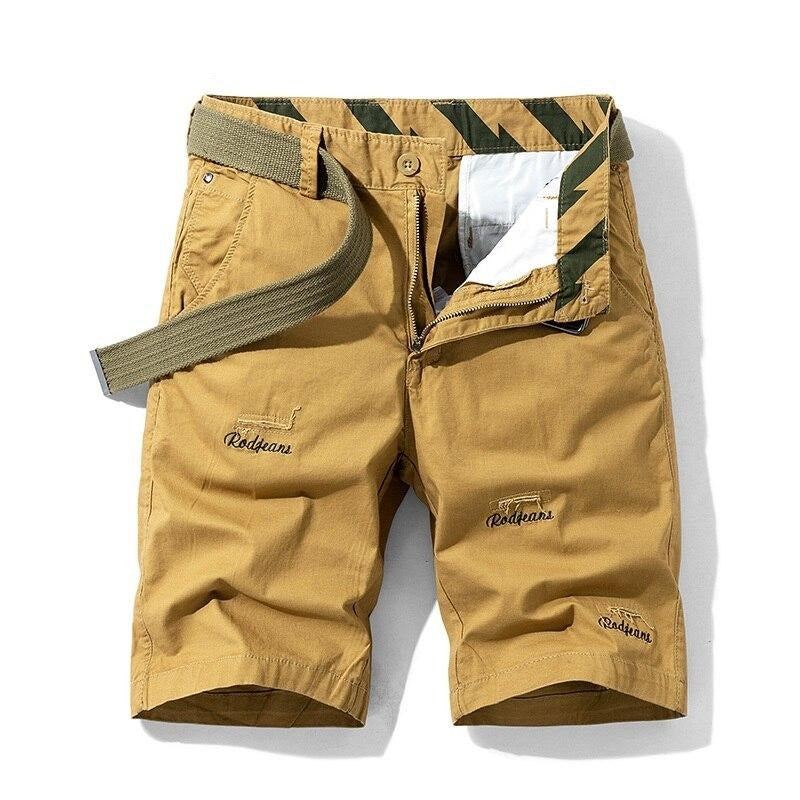 Casual Cargo Shorts I Bomull För Män