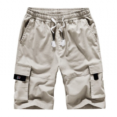 Casual Loose Cotton Cargo Shorts