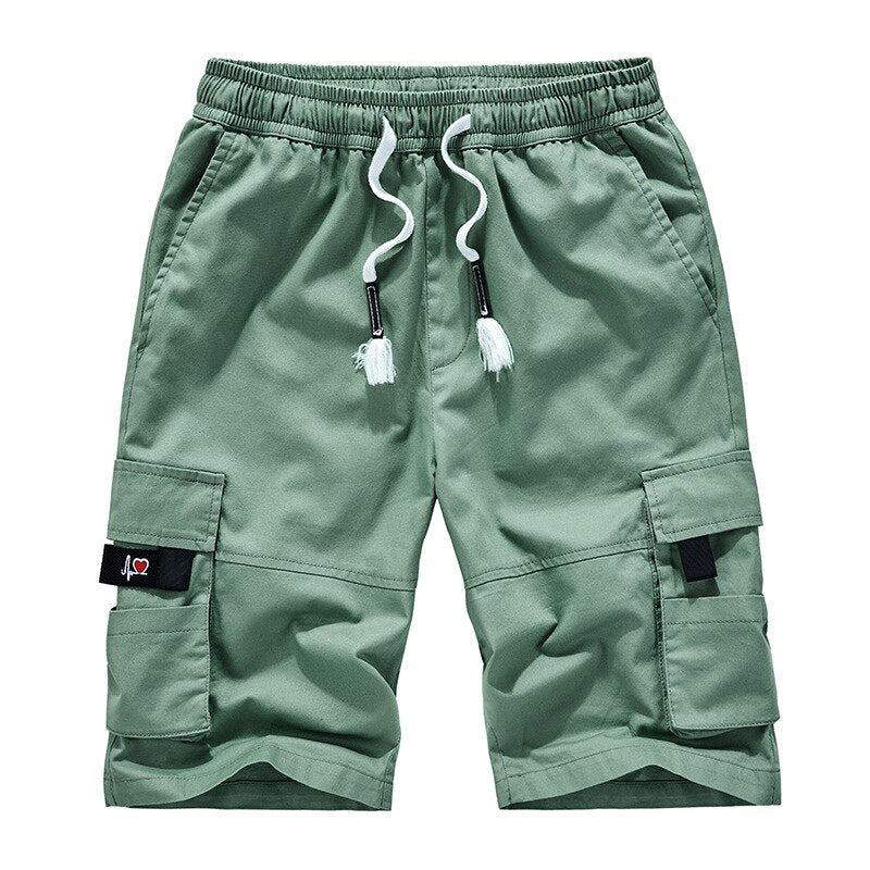 Casual Loose Cotton Cargo Shorts