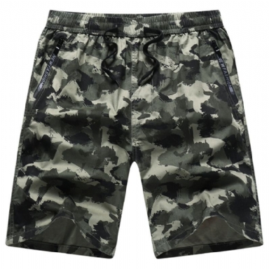 Fitness Bekväm Camo Running Jogging Short