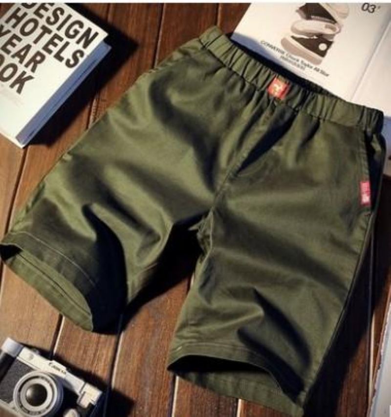 Knälånga Män Casual Capris Short