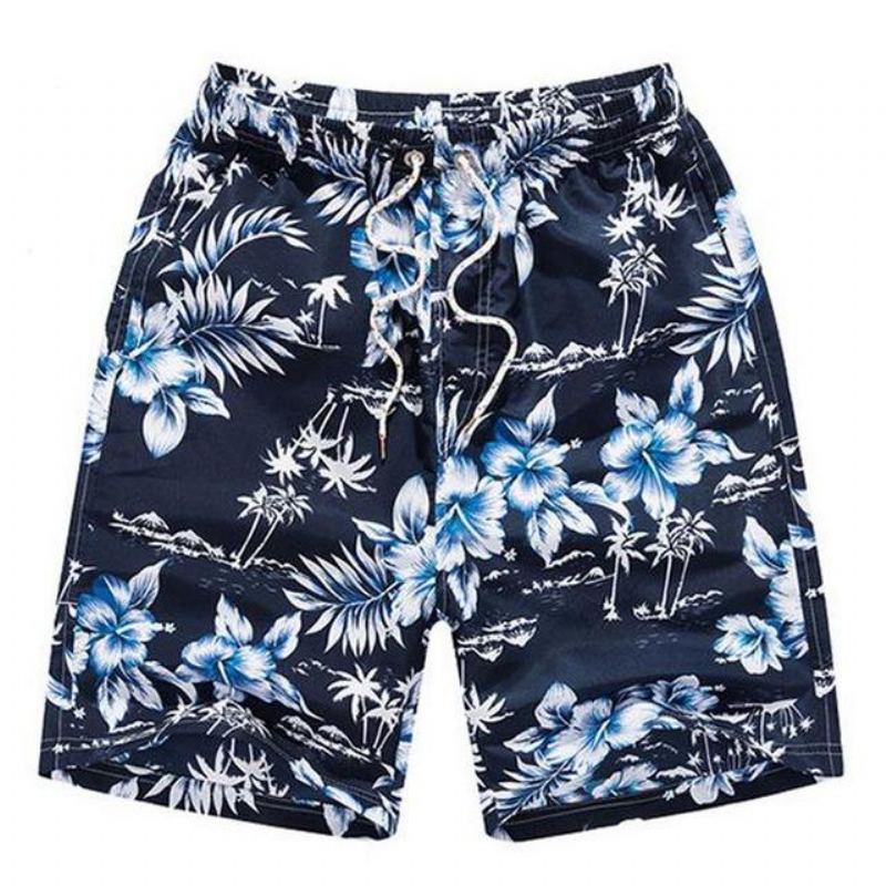 Män Sommar Tunna Strandshorts