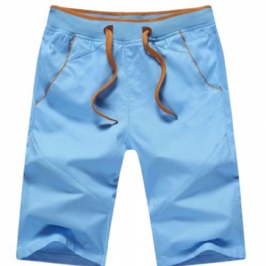 Mid Rak Tunna Strandshorts För Män