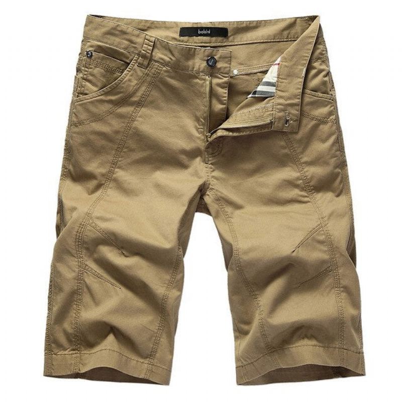 Military Camouflage Cargo Shorts För Män