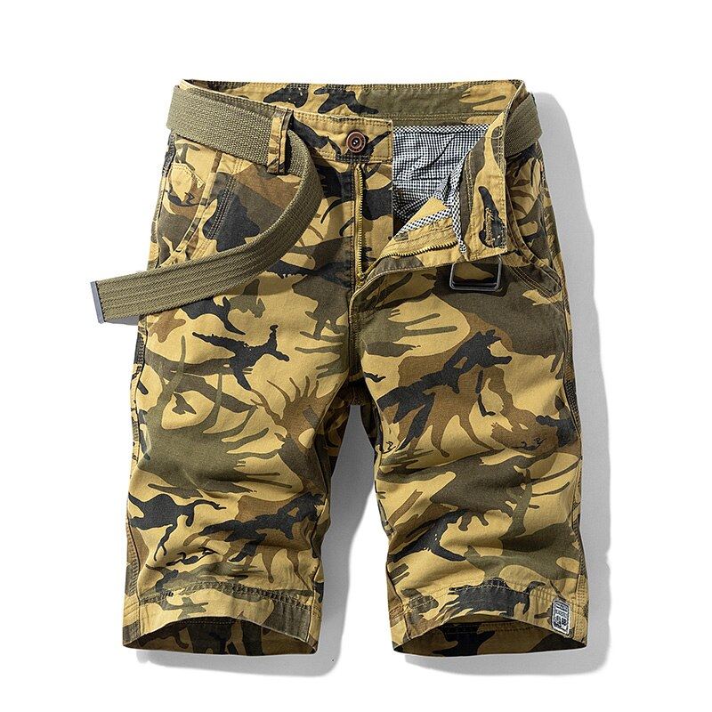 Mode Camouflage Shorts I Bomull