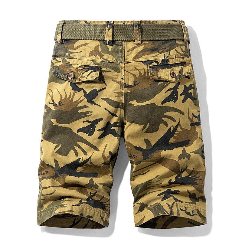 Mode Camouflage Shorts I Bomull