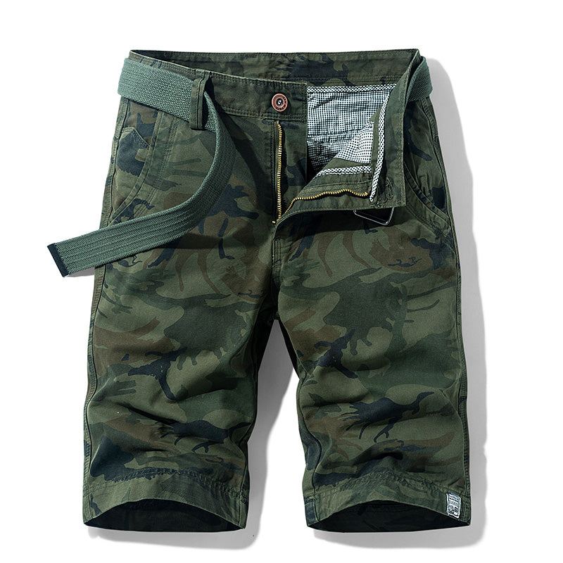 Mode Camouflage Shorts I Bomull