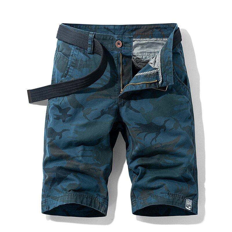 Mode Camouflage Shorts I Bomull