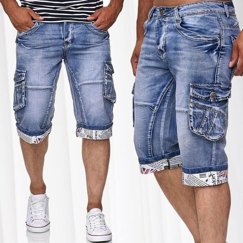 Skinny Jeansshorts