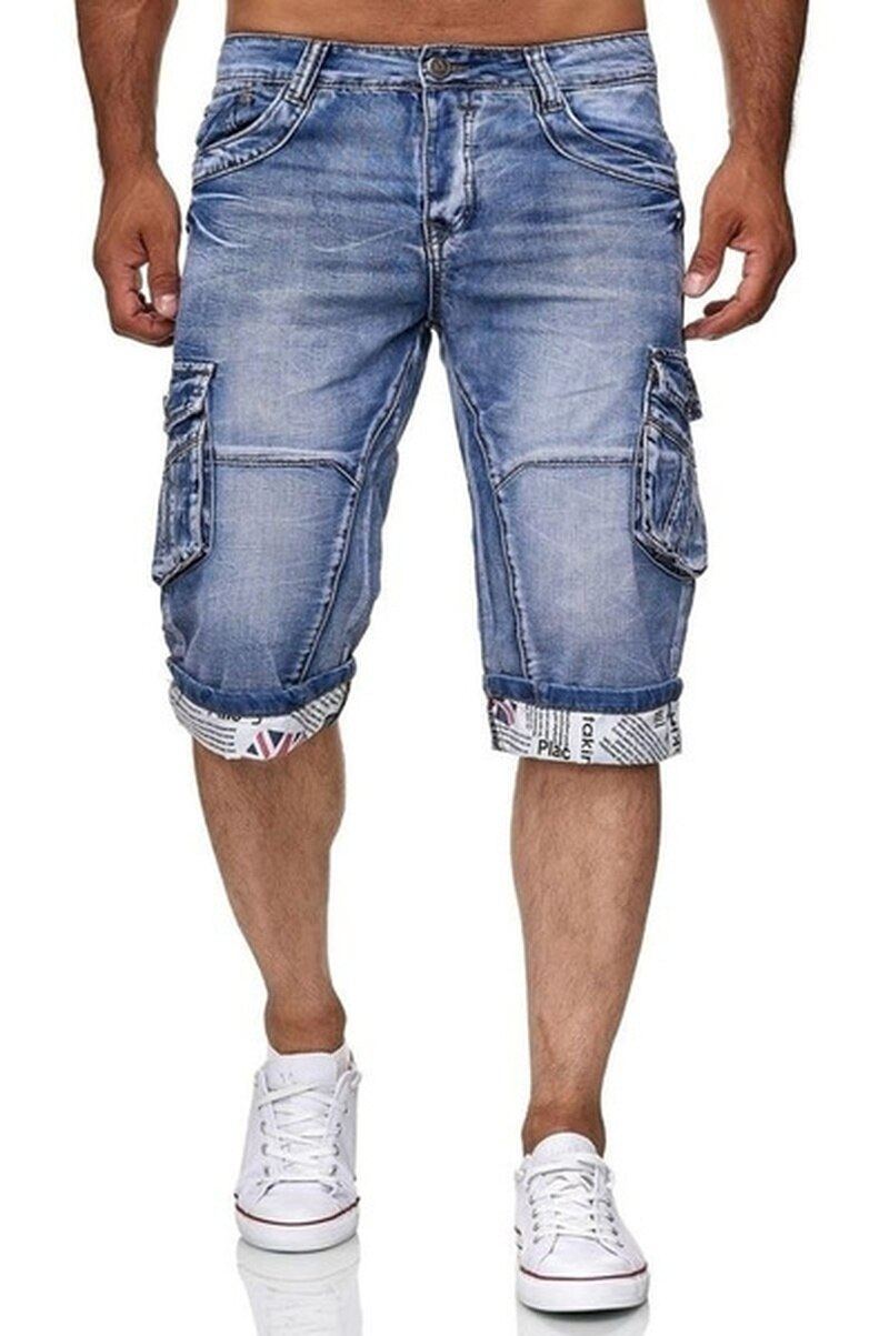 Skinny Jeansshorts