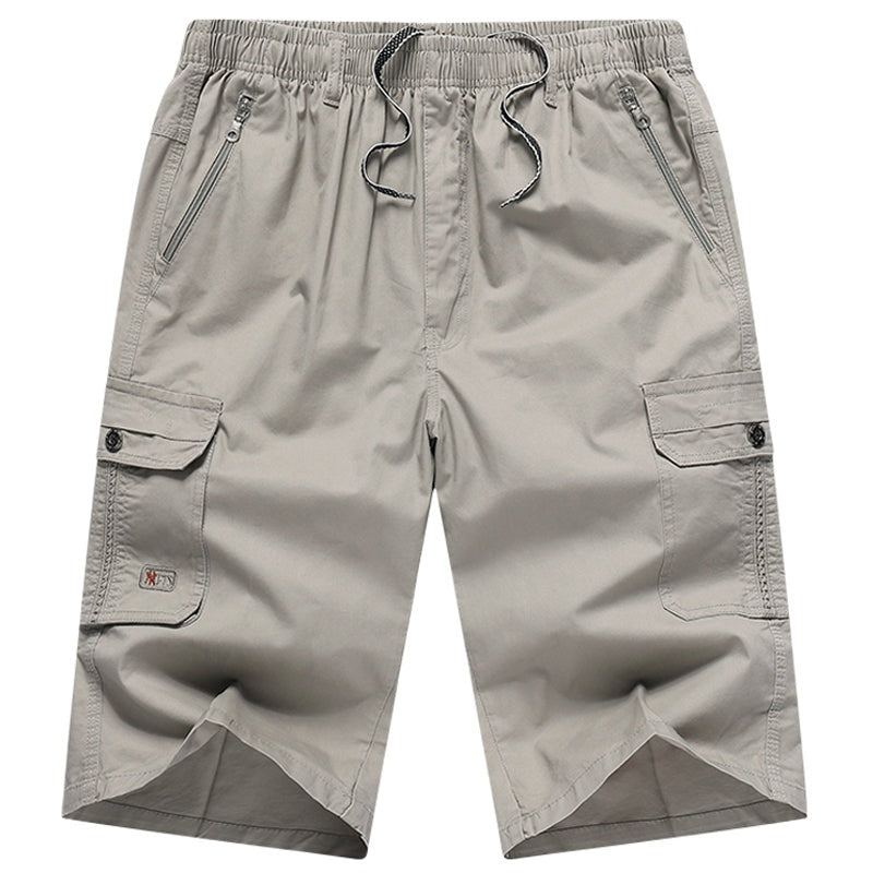 Sommar Knälånga Army Cargo Shorts