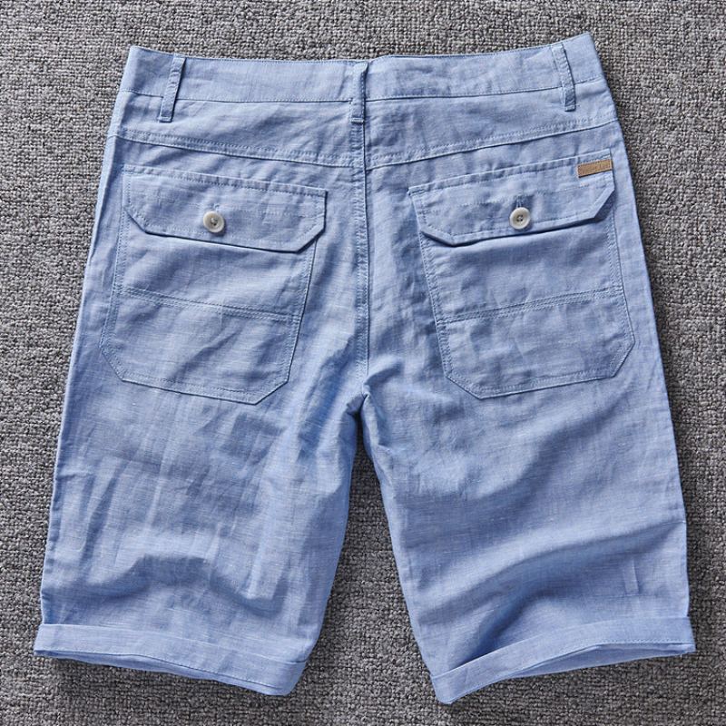 Sommarshorts I Linnestil