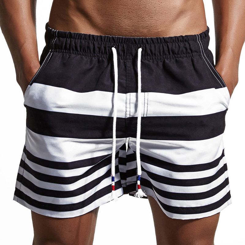 Stripe Beach Wear Shorts