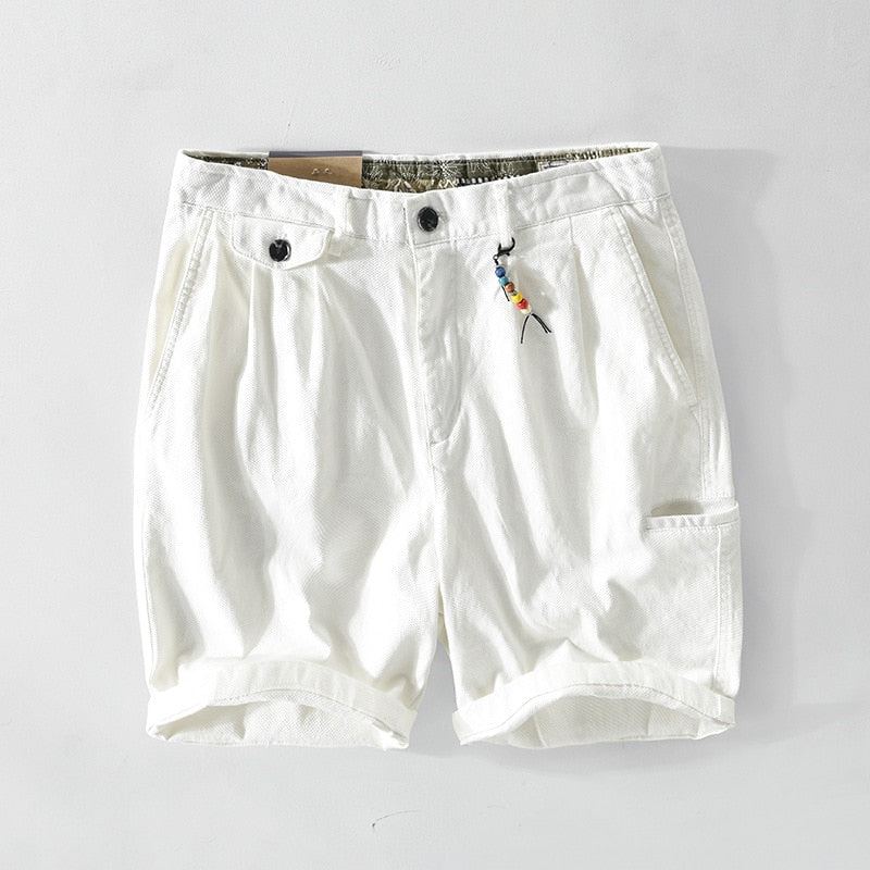 Summer Big Pocket Cotton Short