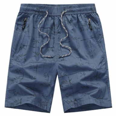 Summer Cotton Bermuda Beach Shorts