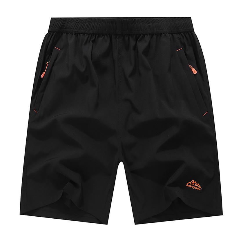 Summer Solid Leisure Snabbtorkande Shorts