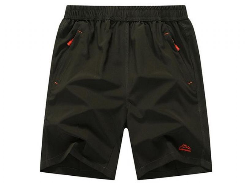 Summer Solid Leisure Snabbtorkande Shorts