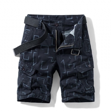 Unikt Mönster Cargo Shorts